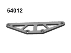 004-54012 54012 verstevigingsplaat achter aluminium oranje